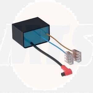 243.971.00.1	Geberit power supply unit 230 V / 12 V / 50 Hz, for outlet mounting box		Plug, red