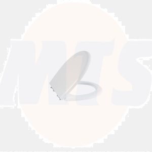 Creavit KC1302 01 0000E Gökçebey Duroplast Metal Hinged White Seat Cover