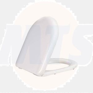 Creavit KC2201 01 0000E Tefen Duroplast White Seat Cover with Plastic Hinge