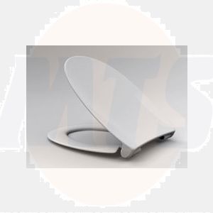 Haro Mondena SoftClose Toilet Seat and cover with stainless steel cap 521558