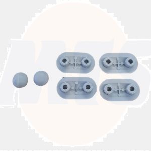 Porcelanosa 100129107 Noken N490000008 ARQUITECT L/O SC SEATS BUFFERS KIT