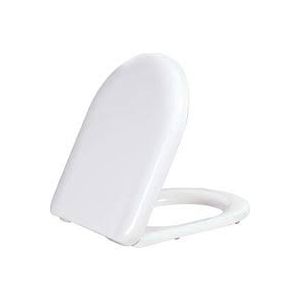 Creavit KC2202 01 0000E Tefen Duroplast White Seat Cover with Metal Hinges