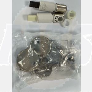 STANDARD CLOSE TOILET SEAT HINGES FOR SEAT COVER  LINK FLAMINIA 5051CW05