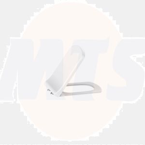 Creavit KC1602 01 0000E Lara Duroplast White Metal Hinged Seat Cover