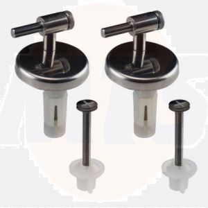 GALASSIA 5227 TOILET SEAT HINGES  FITTINGS FOR M2 HINGES 