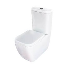 B&Q Cooke and Lewis Affini Soft close Toilet seat and cover