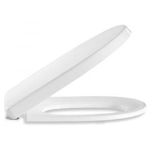 D-Shaped replacement Toilet seat white Soft Closing 5708590282091