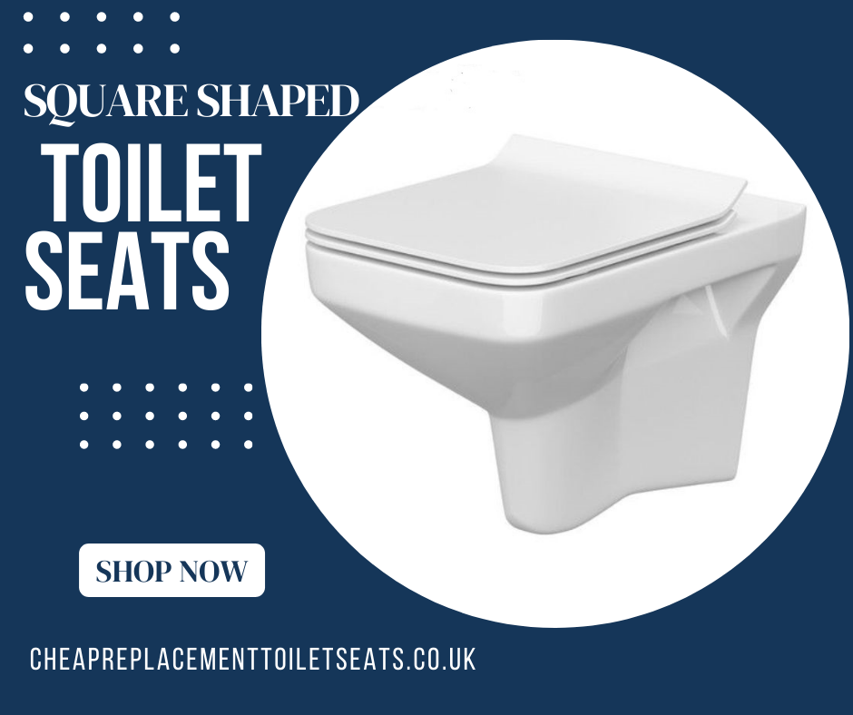 square-shaped toilet seat